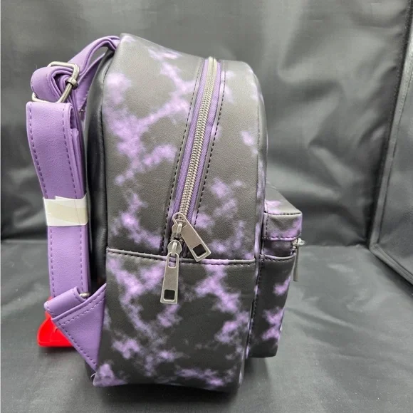 Disney Villains Black and Purple Backpack - Picture 3 of 6